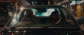 Movie still from “Loski & Stormzy - Flavour” (2020), directed by João Retorta – Medium shot, Over the shoulder angle
