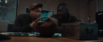 Movie still from “Loski & Stormzy - Flavour” (2020), directed by João Retorta – Close Up shot, Over the shoulder angle