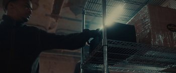 Movie still from “Loski & Stormzy - Flavour” (2020), directed by João Retorta – Medium shot, Low angle