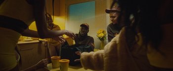 Movie still from “Loski & Stormzy - Flavour” (2020), directed by João Retorta – Medium shot, High angle