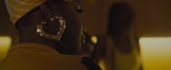 Movie still from “Loski & Stormzy - Flavour” (2020), directed by João Retorta – Extreme Close Up shot, Over the shoulder angle