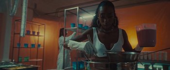 Movie still from “Loski & Stormzy - Flavour” (2020), directed by João Retorta – Medium shot, Low angle