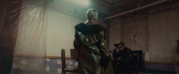 Movie still from “Loski & Stormzy - Flavour” (2020), directed by João Retorta – Medium shot, Over the shoulder angle