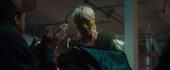 Movie still from “Loski & Stormzy - Flavour” (2020), directed by João Retorta – Medium shot, Over the shoulder angle