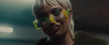 Movie still from “Loski & Stormzy - Flavour” (2020), directed by João Retorta – Extreme Close Up shot, Low angle