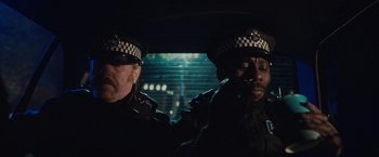 Movie still from “Loski & Stormzy - Flavour” (2020), directed by João Retorta – Medium shot, Low angle