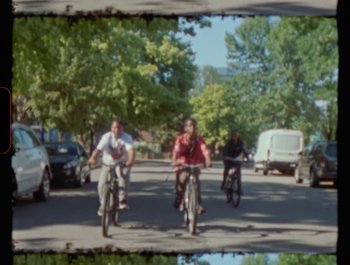 Movie still from “Flower Bomb - Come Together” (2020), directed by Benton Robertson – Extreme Wide shot, High angle
