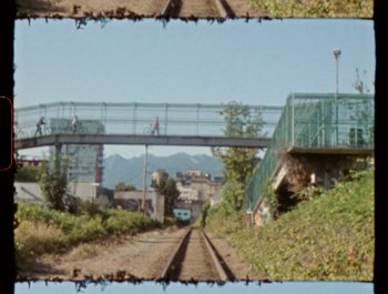 Movie still from “Flower Bomb - Come Together” (2020), directed by Benton Robertson – Extreme Wide shot, High angle