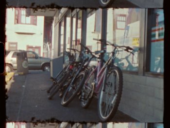 Movie still from “Flower Bomb - Come Together” (2020), directed by Benton Robertson – Extreme Wide shot, High angle