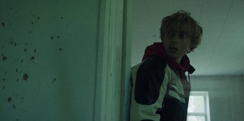 Movie still from “189 - Unfold” (2020), directed by Jonatan Egholm – Close Up shot, Low angle