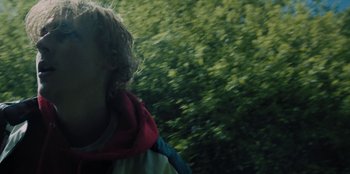 Movie still from “189 - Unfold” (2020), directed by Jonatan Egholm – Close Up shot, Low angle