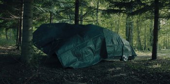 Movie still from “189 - Unfold” (2020), directed by Jonatan Egholm – Extreme Wide shot, Low angle