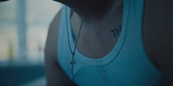 Movie still from “189 - Unfold” (2020), directed by Jonatan Egholm – Extreme Close Up shot, High angle