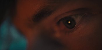 Movie still from “189 - Unfold” (2020), directed by Jonatan Egholm – Extreme Close Up shot, High angle