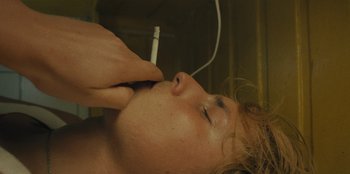 Movie still from “189 - Unfold” (2020), directed by Jonatan Egholm – Extreme Close Up shot, Overhead angle