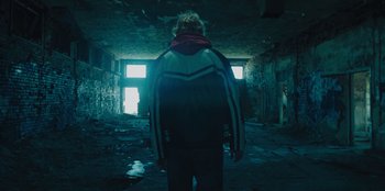 Movie still from “189 - Unfold” (2020), directed by Jonatan Egholm – Wide shot, Low angle