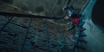 Movie still from “189 - Unfold” (2020), directed by Jonatan Egholm – Extreme Wide shot, Overhead angle