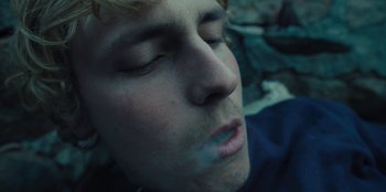 Movie still from “189 - Unfold” (2020), directed by Jonatan Egholm – Extreme Close Up shot, High angle