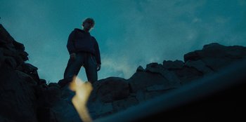 Movie still from “189 - Unfold” (2020), directed by Jonatan Egholm – Wide shot, Low angle