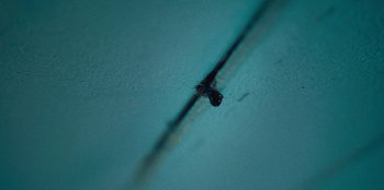 Movie still from “189 - Unfold” (2020), directed by Jonatan Egholm – Extreme Close Up shot, Overhead angle