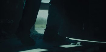 Movie still from “189 - Unfold” (2020), directed by Jonatan Egholm – Extreme Close Up shot, Low angle