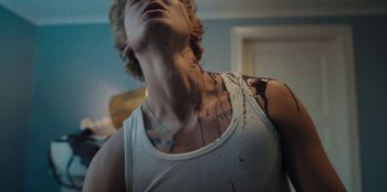 Movie still from “189 - Unfold” (2020), directed by Jonatan Egholm – Close Up shot, Low angle