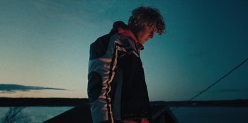 Movie still from “189 - Unfold” (2020), directed by Jonatan Egholm – Medium shot, Low angle