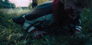 Movie still from “189 - Unfold” (2020), directed by Jonatan Egholm – Extreme Close Up shot, High angle