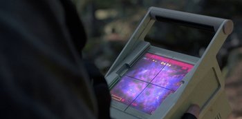 Movie still from “METZ - Blind Youth Industrial Park” (2020), directed by Dylan Pharazyn – Extreme Close Up shot, Overhead angle