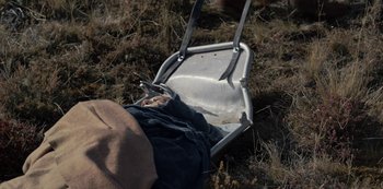 Movie still from “METZ - Blind Youth Industrial Park” (2020), directed by Dylan Pharazyn – Medium shot, High angle