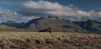 Movie still from “METZ - Blind Youth Industrial Park” (2020), directed by Dylan Pharazyn – Extreme Wide shot, High angle