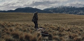 Movie still from “METZ - Blind Youth Industrial Park” (2020), directed by Dylan Pharazyn – Extreme Wide shot, High angle