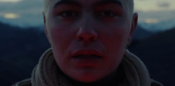 Movie still from “METZ - Blind Youth Industrial Park” (2020), directed by Dylan Pharazyn – Extreme Close Up shot, High angle