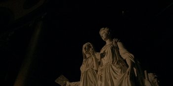 Movie still from “Off The Meds - Karlaplan” (2020), directed by SWIM CLUB – Medium shot, Low angle