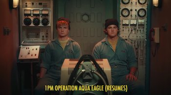 Movie still from “Surfaces - Sail Away” (2020), directed by Taylor Fauntleroy – Medium shot, Overhead angle