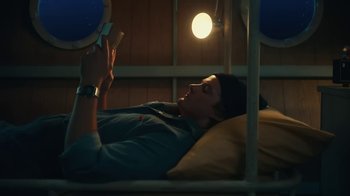 Movie still from “Surfaces - Sail Away” (2020), directed by Taylor Fauntleroy – Medium shot, High angle