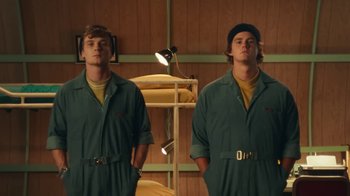 Movie still from “Surfaces - Sail Away” (2020), directed by Taylor Fauntleroy – Medium shot, Low angle
