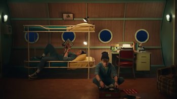 Movie still from “Surfaces - Sail Away” (2020), directed by Taylor Fauntleroy – Wide shot, High angle