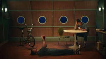 Movie still from “Surfaces - Sail Away” (2020), directed by Taylor Fauntleroy – Wide shot, High angle