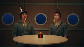 Movie still from “Surfaces - Sail Away” (2020), directed by Taylor Fauntleroy – Medium shot, High angle