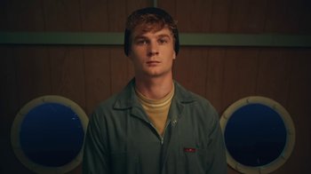 Movie still from “Surfaces - Sail Away” (2020), directed by Taylor Fauntleroy – Medium shot, Low angle