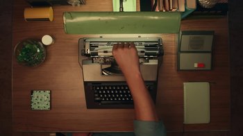 Movie still from “Surfaces - Sail Away” (2020), directed by Taylor Fauntleroy – Medium shot, Overhead angle