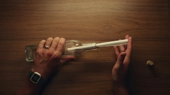 Movie still from “Surfaces - Sail Away” (2020), directed by Taylor Fauntleroy – Extreme Close Up shot, Overhead angle