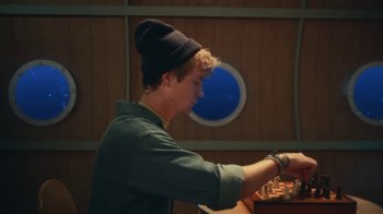 Movie still from “Surfaces - Sail Away” (2020), directed by Taylor Fauntleroy – Medium shot, Over the shoulder angle