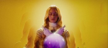 Movie still from “Agnes - Fingers Crossed” (2020), directed by SWIM CLUB – Close Up shot, Low angle