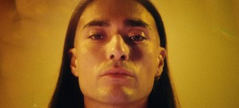 Movie still from “Agnes - Fingers Crossed” (2020), directed by SWIM CLUB – Close Up shot, Low angle