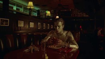 Movie still from “The Neighbourhood - Pretty Boy” (2020), directed by Ramez Silyan – Medium shot, Low angle