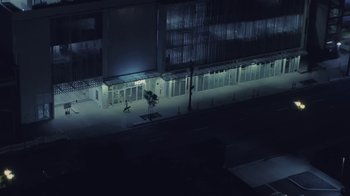 Movie still from “The Neighbourhood - Pretty Boy” (2020), directed by Ramez Silyan – Extreme Wide shot, High angle