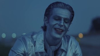 Movie still from “The Neighbourhood - Pretty Boy” (2020), directed by Ramez Silyan – Close Up shot, Over the shoulder angle