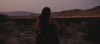 Movie still from “AMAARA - Desert Storm” (2020), directed by Kaelen Ohm – Medium shot, Low angle